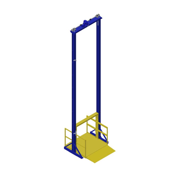 Mechanical Straddle Vertical Reciprocating Conveyor