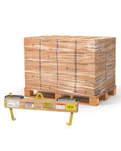 20 Battery Lifting Beams with 6,000 lb capacity and made of hardwood construction.