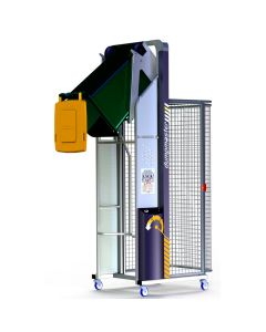 Dumpmaster bin dumpers suit many applications from dumping trash to pouring food ingredients into mixers