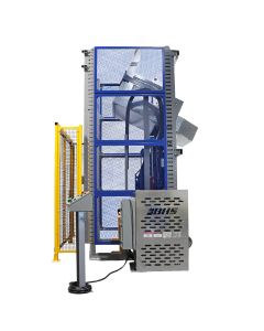 The Lifting Gaylord Dumper both lifts and tilts containers for emptying