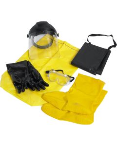 The BHS Personal Protective Kit provides added safety while watering and changing forklift batteries.