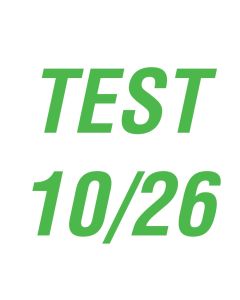 TEST 10/26