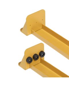 Track End Stops prevent equipment from running off the Guide Track.