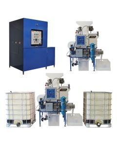 The Wastewater Recycling System treats contaminated water to produce clean water for reuse or for environmentally safe disposal.