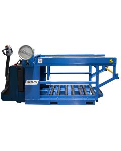 Mounts easily to powered pallet truck—consult BHS for pallet truck specifications
