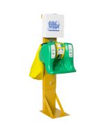 The Battery Emergency Station provides everything a battery room needs to protect and aid staff after battery spills or leaks. 