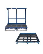 Single Level System Stands provide the ideal location to charge, store, and exchange lift truck batteries with convenience and ease.