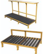 BHS Hardwood Battery Stations are an ideal battery storage solution for Gantry Cranes and other overhead extraction applications. 
