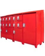 Custom Parcel Locker, 19-Compartments, 138 x 44