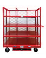 Custom Order Picker Cart features 12 compartments