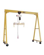 Non-Power Drive Gantry Crane for vertical forklift battery extraction with 4,000 lb (1814 kg)  capacity.