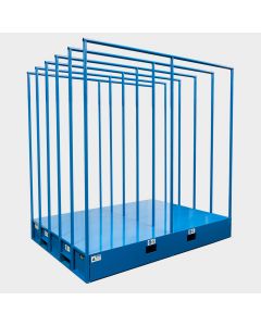Vertical Material Rack with Fork pockets