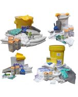Battery Spill Kits make it simple to safely contain, neutralize, and absorb hazardous battery acid spills and help to meet safety requirements.