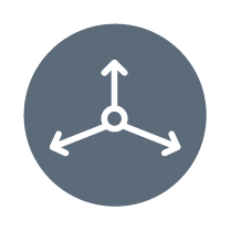 geospatial gyroscope icon