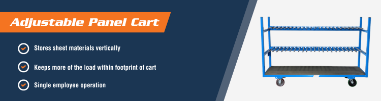 Adjustable Panel Cart