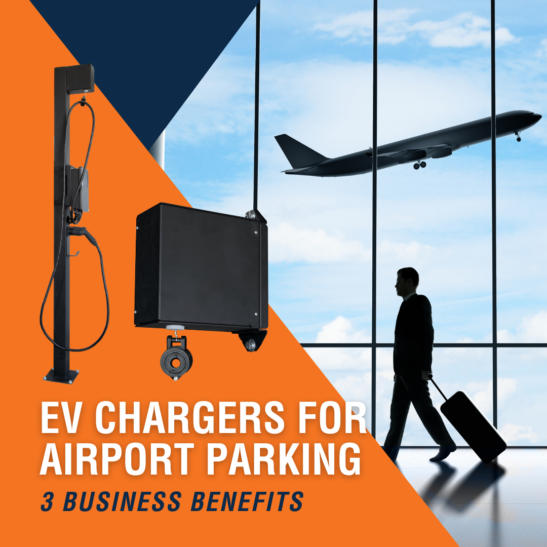EV Chargers for Airport Parking 3 Business Benefits