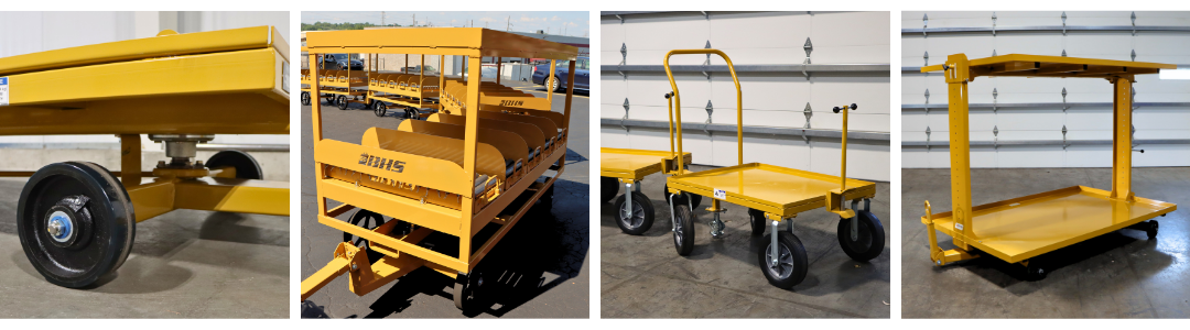Steering for Your Tugger Cart System: 3 Types of Industrial Trailers