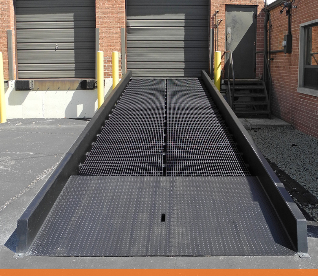 Dock Ramp in Use