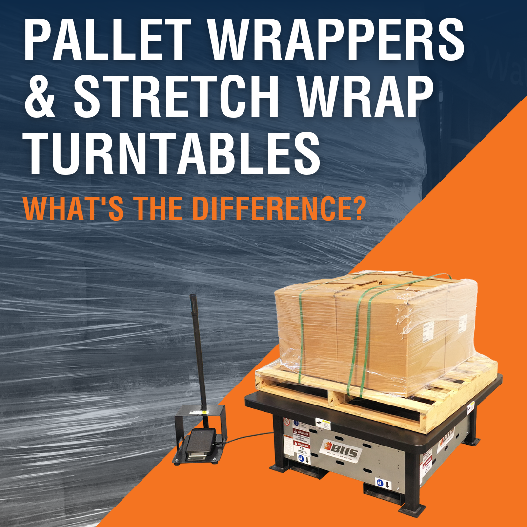 Pallet Wrappers Vs. Stretch Wrap Turntables What's the Difference