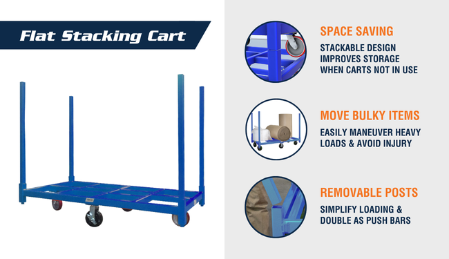 Flat Stacking Cart