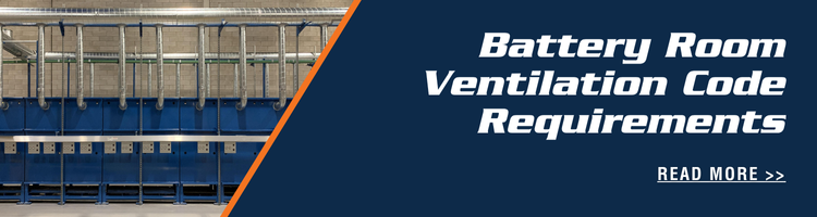 Battery Room Ventilation Code Requirements