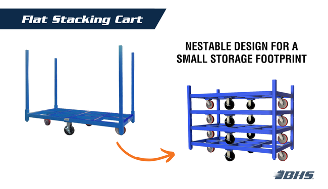Flat Stacking Cart