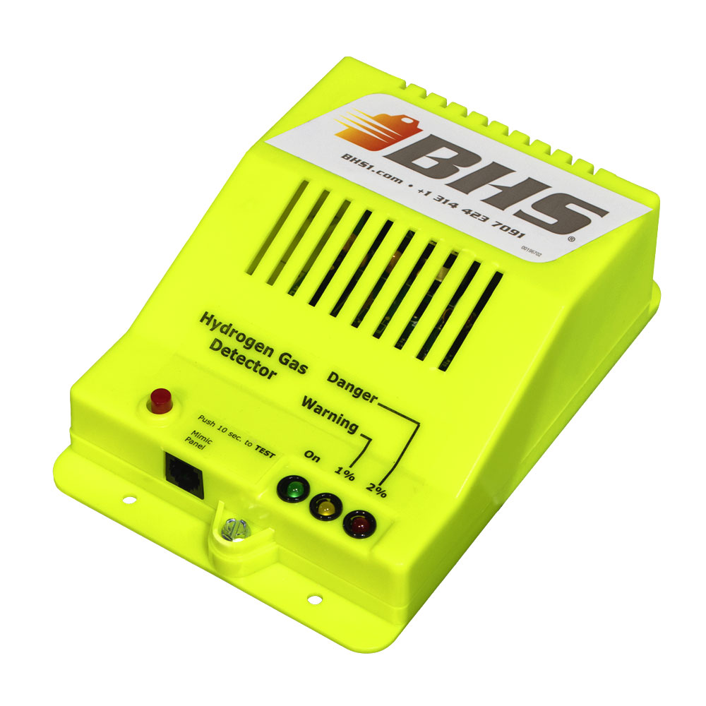 Hydrogen Gas Detectors protect battery charging rooms and other locations by continuously monitoring hydrogen gas levels.