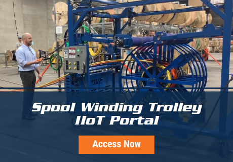 Spool Winding Trolley IIoT Portal