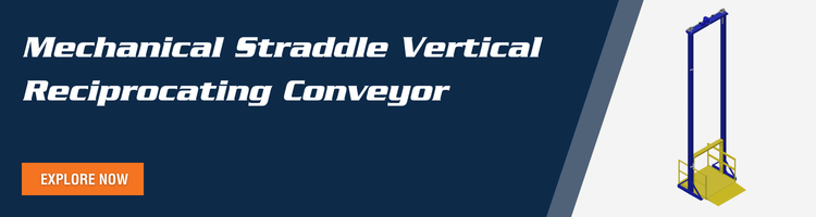 Mechanical Straddle Vertical Reciprocating Conveyor