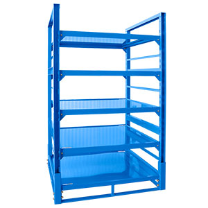 Custom Modular Material Rack from BHS