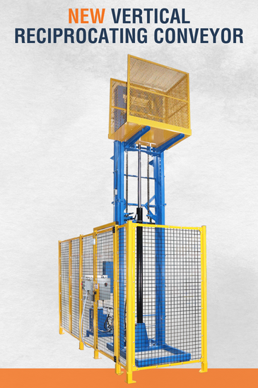 BHS, Inc. Introduces New Product Line with the Vertical Reciprocating Conveyor