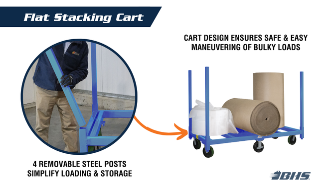 Flat Stacking Cart