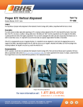 Tech Tip-959: Proper ATC Vertical Alignment