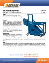 TT-972 BTC Caster Alignment