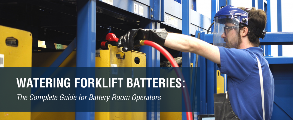 watering forklift batteries guide