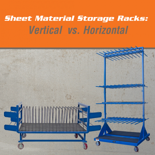 Horizontal Sheet Rack  Platforms and Ladders